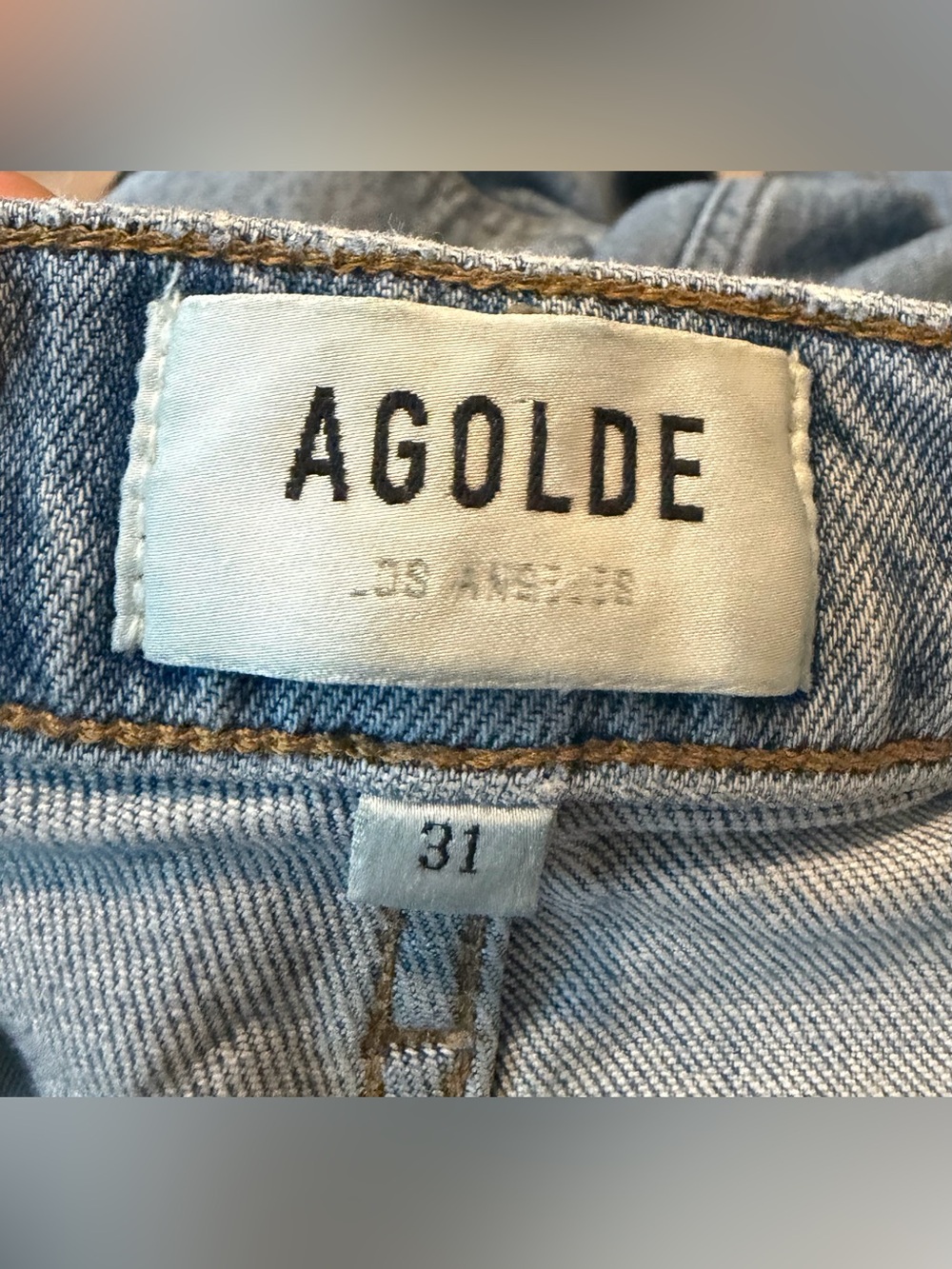 VGUC Agolde Riley Jeans - Picture 9 of 12